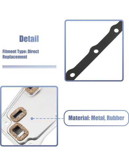 Kit de Junta de Aceite Transmisión uxcell para Toyota 1996-2015