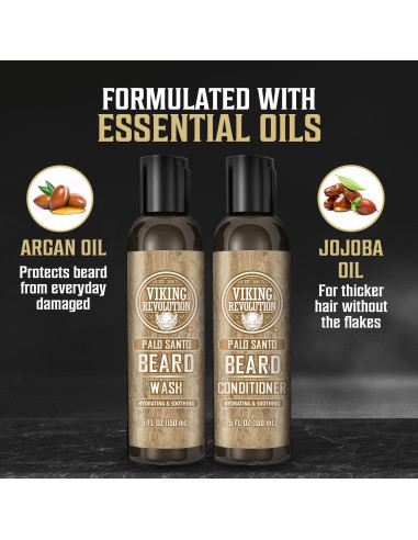 Champú y Acondicionador de Barba Viking Revolution 5 oz