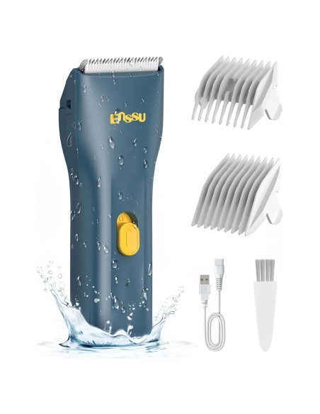 Cortadora de Cabello ENSSU Inalámbrica Impermeable Azul