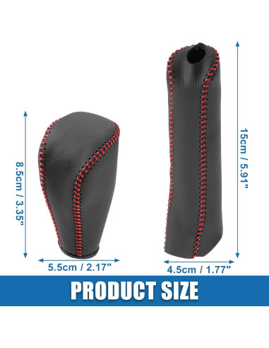 Cubierta de pomo de cambio y freno de mano Toyota Corolla 2014-2018