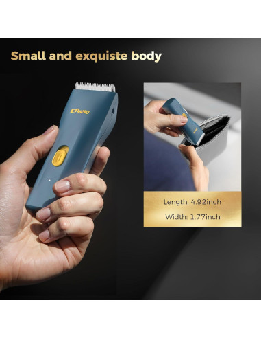 Cortadora de Cabello ENSSU Inalámbrica Impermeable Azul