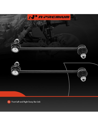 Enlaces de Barra Estabilizadora Delantera A-Premium para Ford y Mazda