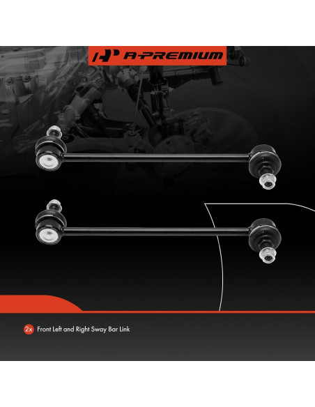 Enlaces de Barra Estabilizadora Delantera A-Premium para Ford y Mazda
