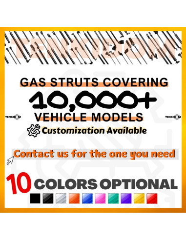 Amortiguadores de Capó Delantero TENKIDOM para Toyota GR Corolla E210 2023-2025