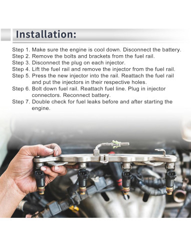 Inyector de Combustible RATCHROLL para Toyota Yaris 1.5L 2005-2013