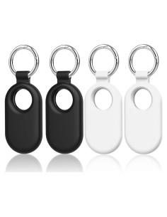 Paquete de 4 fundas de silicona para Samsung Galaxy SmartTag 2