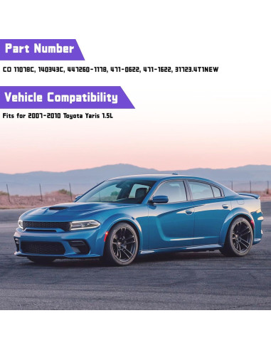 Compresor de Aire Acondicionado Kessocco CO 11078C para Toyota Yaris 1.5L 2007-2010