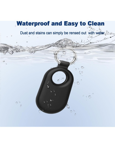 Paquete de 4 fundas de silicona para Samsung Galaxy SmartTag 2