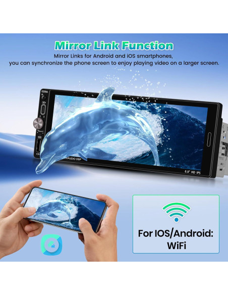 Estéreo de coche Roinvou para Toyota Corolla 2009-2013 9" 4+64G