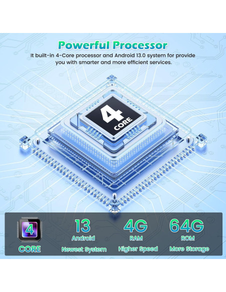 Estéreo de coche Roinvou para Toyota Corolla 2009-2013 9" 4+64G