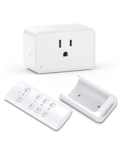 Enchufe Control Remoto G-Homa 30.48m 1875W 15A Programable