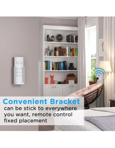 Enchufe Control Remoto G-Homa 30.48m 1875W 15A Programable 2