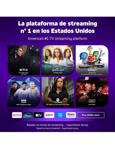 Roku Streambar 4K HDR Barra de Sonido y Streaming 2 en 1