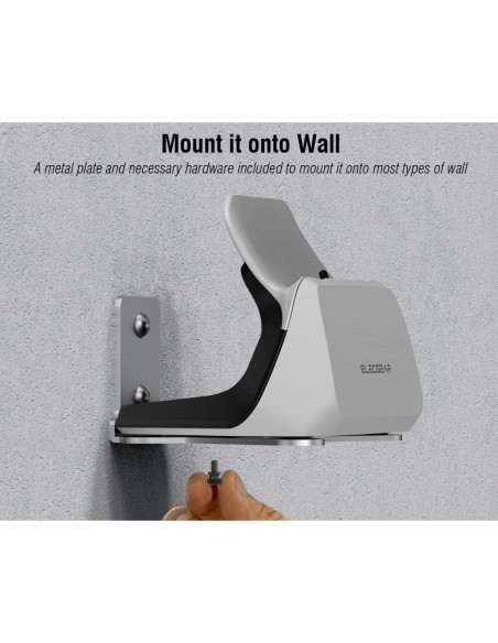 Base de Carga Solo ElecGear para Controlador PS5 - Montaje Pared