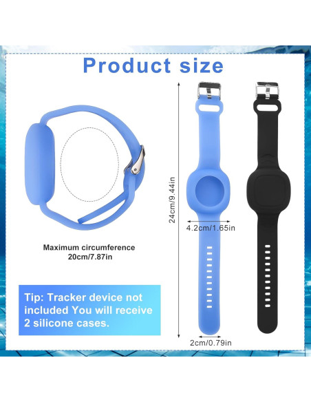 2 Fundas Protectores de Silicona BOXOB para Tile Mate 2024