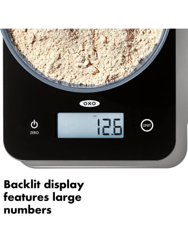 Balanza de Cocina Digital OXO Good Grips 5kg Vidrio