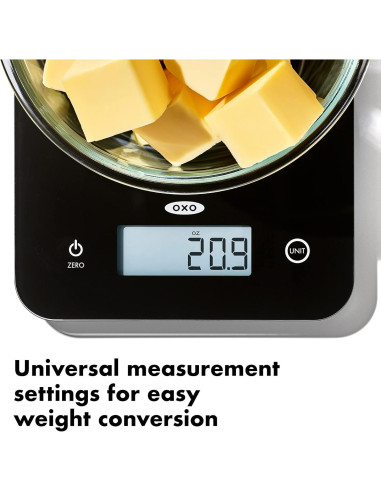 Balanza de Cocina Digital OXO Good Grips 5kg Vidrio