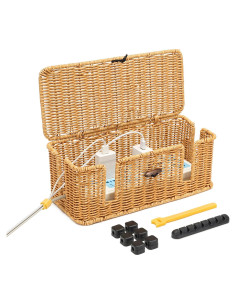 Caja organizadora de cables Poetic Flavour 32.5x15x13 cm