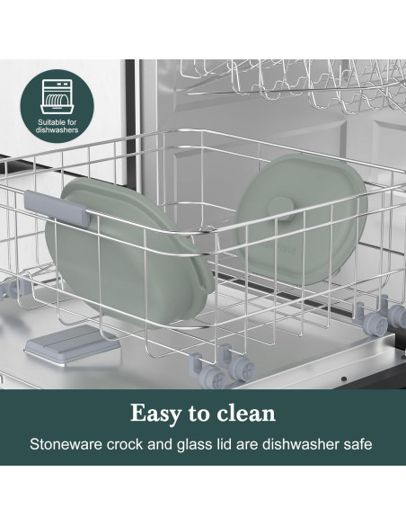 Olla de barro multi-cocina MAGNIFIQUE 4QT 8 en 1 Oliva