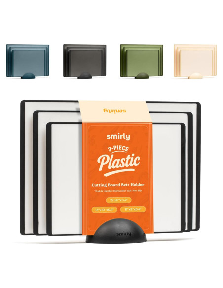 Conjunto de Tablas de Cortar SMIRLY 3 Piezas Antideslizantes