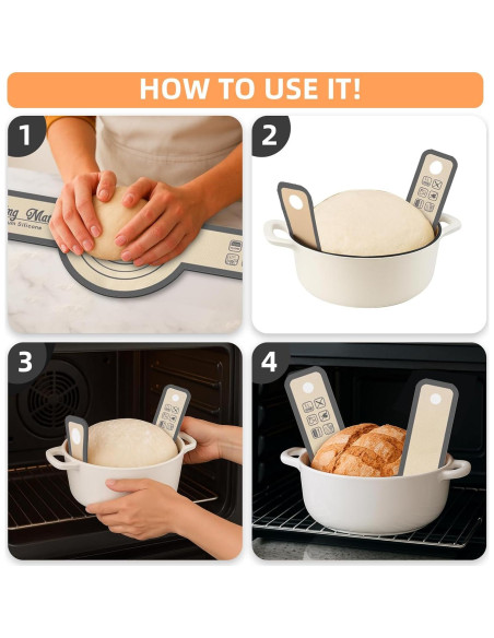 Sling de Silicona para Hornear Pan Arimagroup 55.88x21.08cm Gris Sling de Silicona para Hornear Pan Arimagroup 55.88x21.08cm Gris