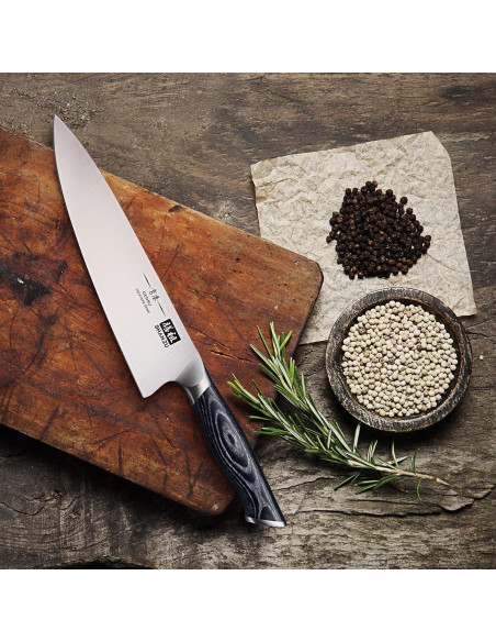 Cuchillo de Chef Japonés SHAN ZU 20.32 cm Acero Super Japonés