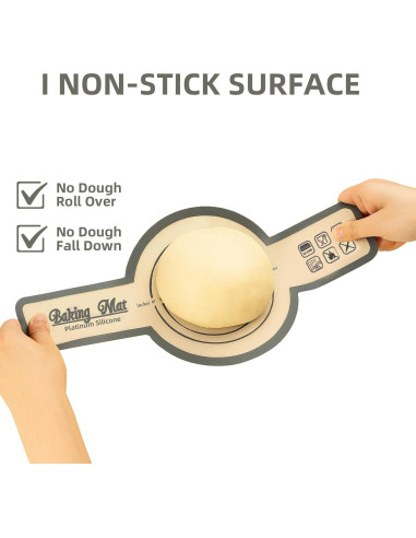 Sling de Silicona para Hornear Pan Arimagroup 55.88x21.08cm Gris