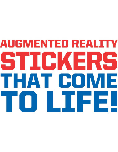 Pegatinas AR HoloToyz Paw Patrol - 10 Holográficas 3D