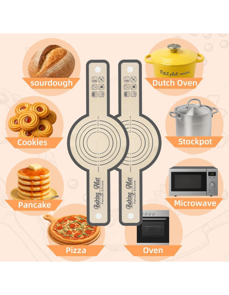 Sling de Silicona para Hornear Pan Arimagroup 55.88x21.08cm Gris Sling de Silicona para Hornear Pan Arimagroup 55.88x21.08cm Gris