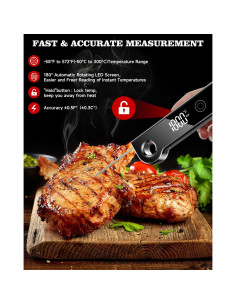 Termómetro Digital de Carne FVFV 2025 - Precisión 0.1C 2