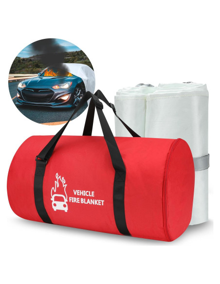 Manta de Emergencia Azazccm 4x6m Fibra de Vidrio Blanca