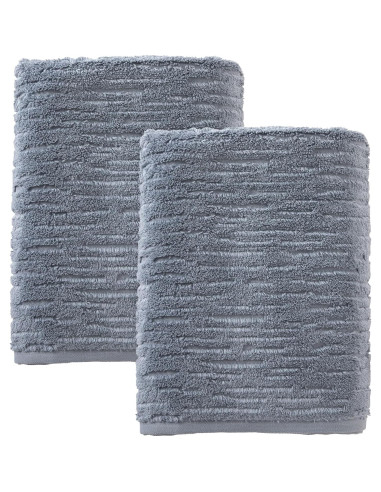 Conjunto de Toallas de Lujo SKL Home CloudSoft 6 Piezas Azul