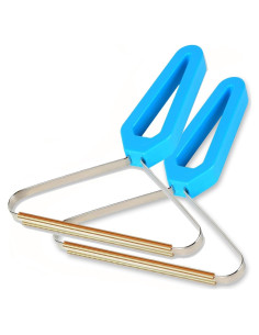 Removedor de Pelo de Mascota Alseeko - 2 Pcs Manual Azul
