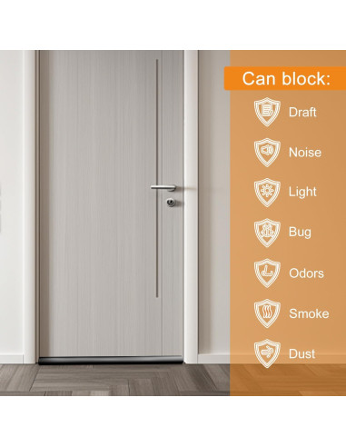 2 Tapones de Corrientes de Aire LM BODYCARE para Puerta 91 cm