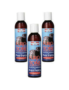 Suplemento vitamínico Marshall Furo Tone para hurones 3x200g