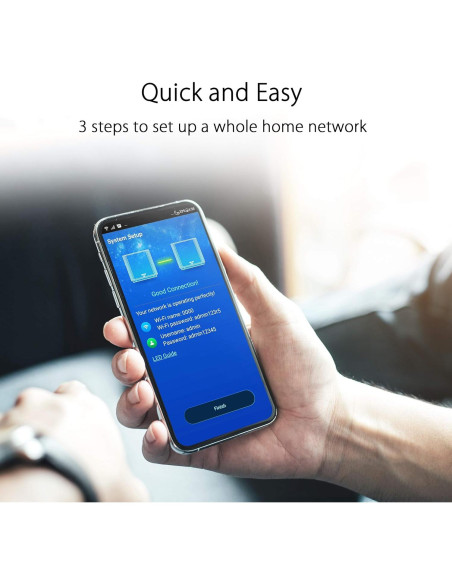 ASUS ZenWiFi AX6600 Mesh WiFi 6 Tri-Banda 2PK - Cobertura 511 m