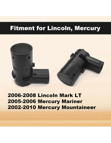 4 Sensores de Estacionamiento Stymart para Ford 2002-2018