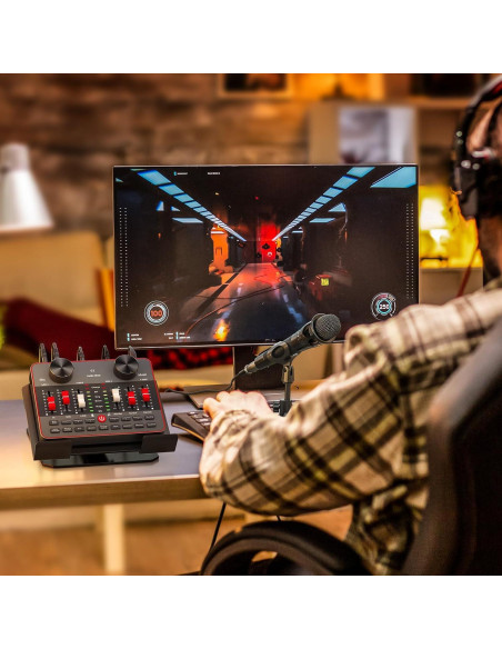 Kit de Podcast para 2 Micrófonos G1-E350S - Mezclador DJ