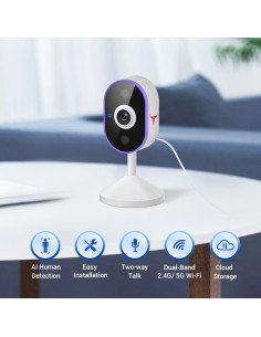 Cámara de Seguridad Orbitell C100 Wi-Fi Interior 1080p 2