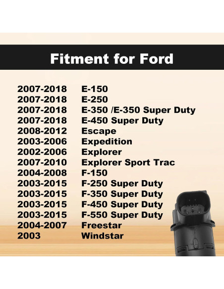 4 Sensores de Estacionamiento Stymart para Ford 2002-2018