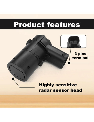 4 Sensores de Estacionamiento Stymart para Ford 2002-2018