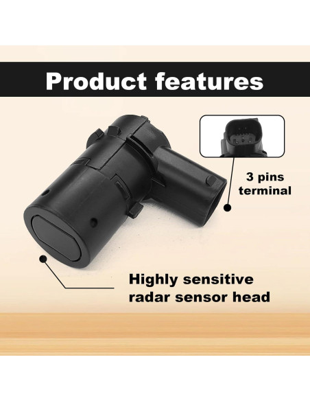 4 Sensores de Estacionamiento Stymart para Ford 2002-2018