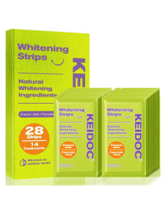 Tiras Blanqueadoras de Dientes KEIDOC - 28 Tiras Naturales