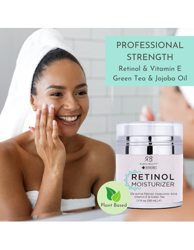 Crema Hidratante de Retinol Radha Beauty 50 ml - 2.5% Retinol