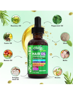 Aceite para Cabello Clean Beauty Romero 56.7g - Crecimiento y Hidratación 2