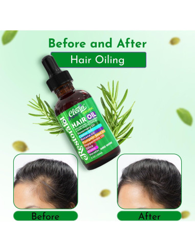 Aceite para Cabello Clean Beauty Romero 56.7g - Crecimiento y Hidratación