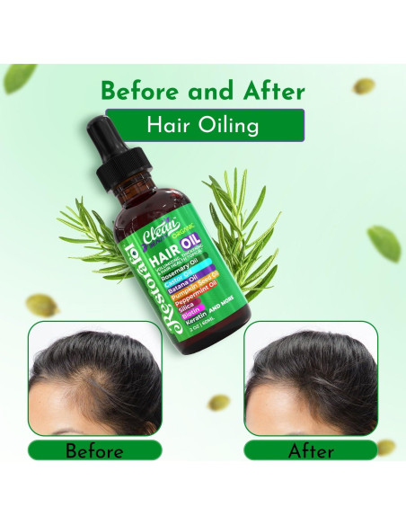 Aceite para Cabello Clean Beauty Romero 56.7g - Crecimiento y Hidratación