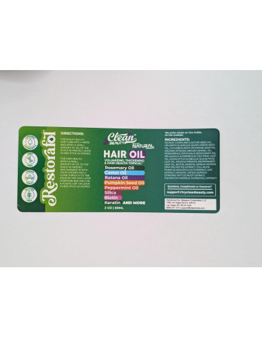 Aceite para Cabello Clean Beauty Romero 56.7g - Crecimiento y Hidratación