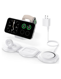 Estación de Carga Inalámbrica 3 en 1 CINFII para Apple