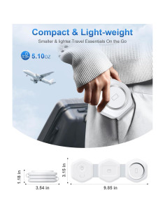 Estación de Carga Inalámbrica 3 en 1 CINFII para Apple 2